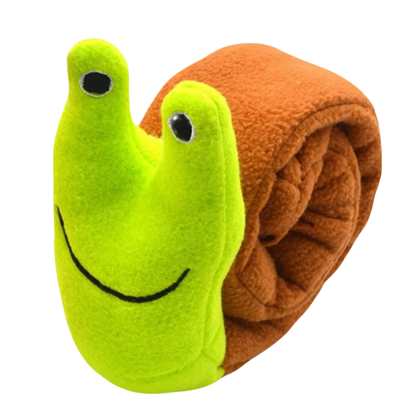 Plush Snail Treat Hider