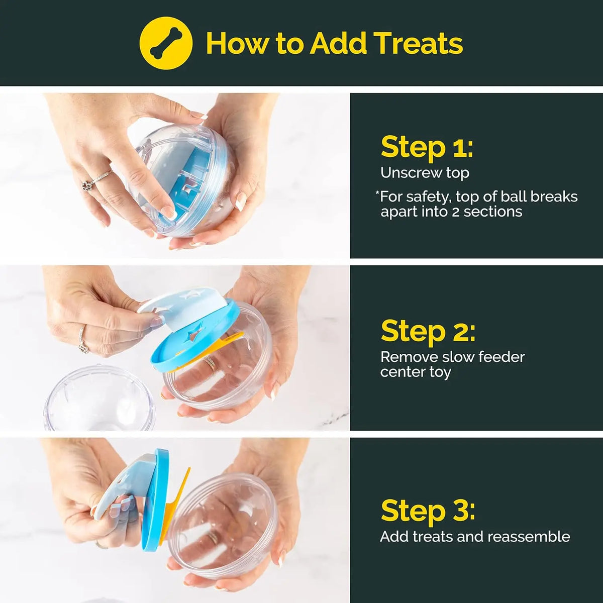 IQ Treat Ball (3.3 in)