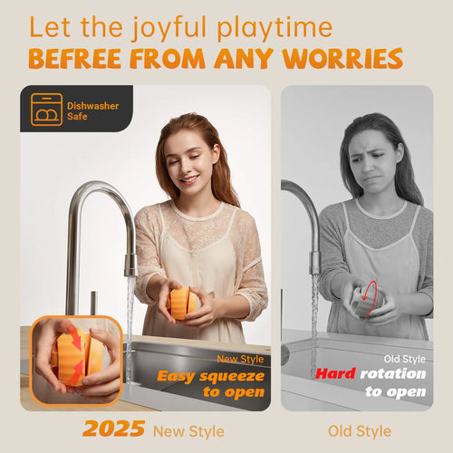 Frozen Treat Ball & Lick Tray Set