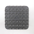 Back of the lick mat with suction cups