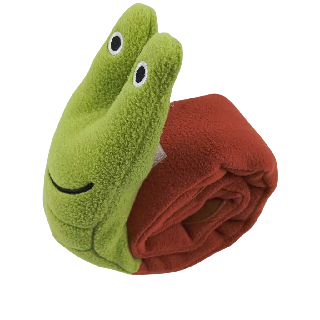 Plush Snail Treat Hider