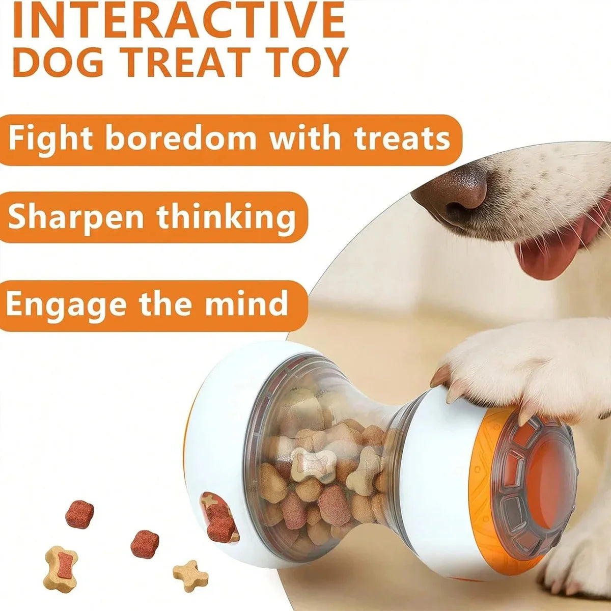 Rolling Treat Dispenser (Adjustable)