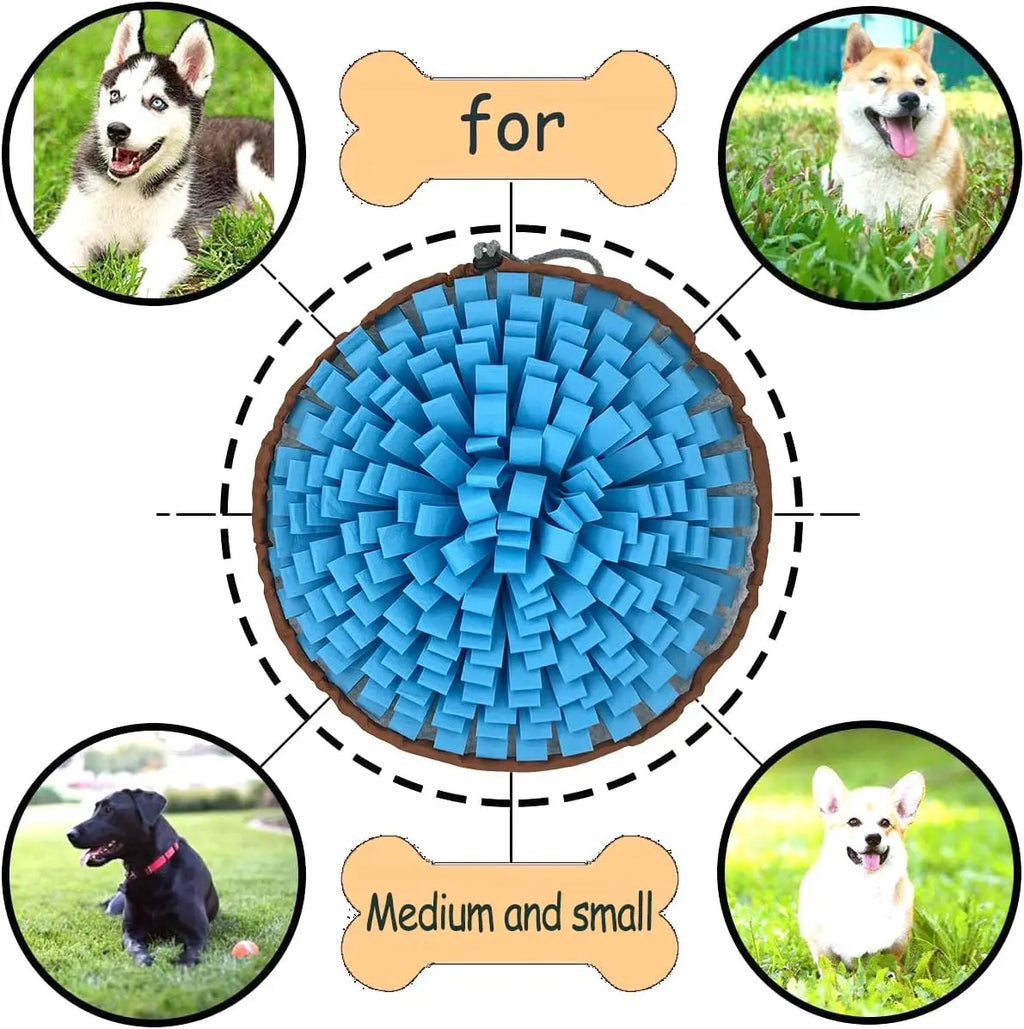 Snuffle mat for small and medium dogs