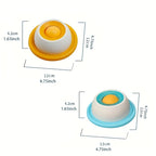 Lick feeder dimensions: 4.75 in wide, 1.65 in tall