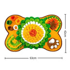 Snuffle mat dimensions: 63 × 42 cm