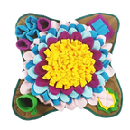 Sunflower snuffle mat in multicolor